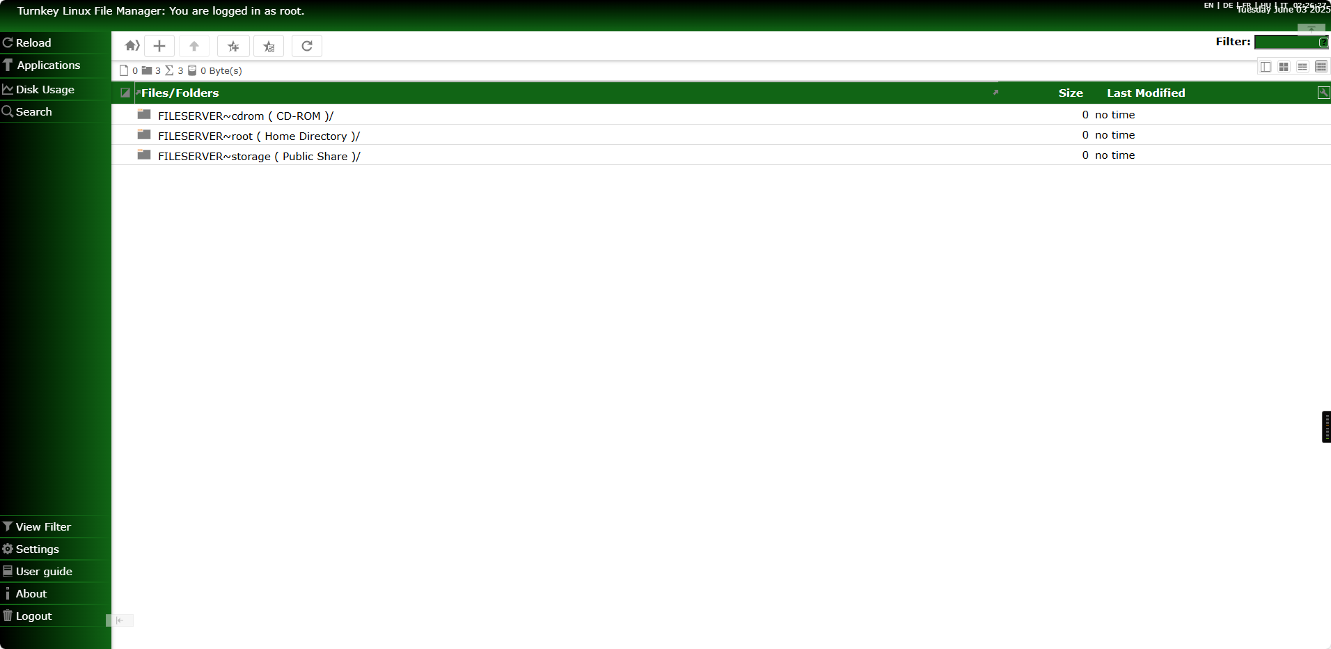 WebDAV CGI File Manager